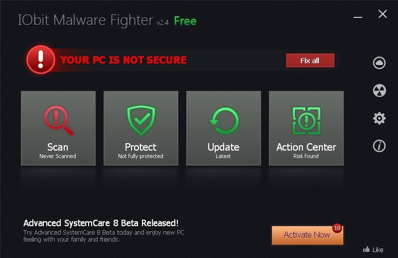 Iobit malware ключ. IOBIT Malware Fighter русская версия. IOBIT Malware Fighter 10. IOBIT Malware Fighter Advanced SYSTEMCARE. IOBIT Malware Fighter + Advanced SYSTEMCARE Pro.