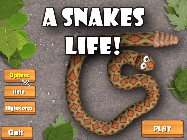 Змейка меню. A Snake's Life. Snake Life game. A Snake s Tale. Стих it's a Snake.