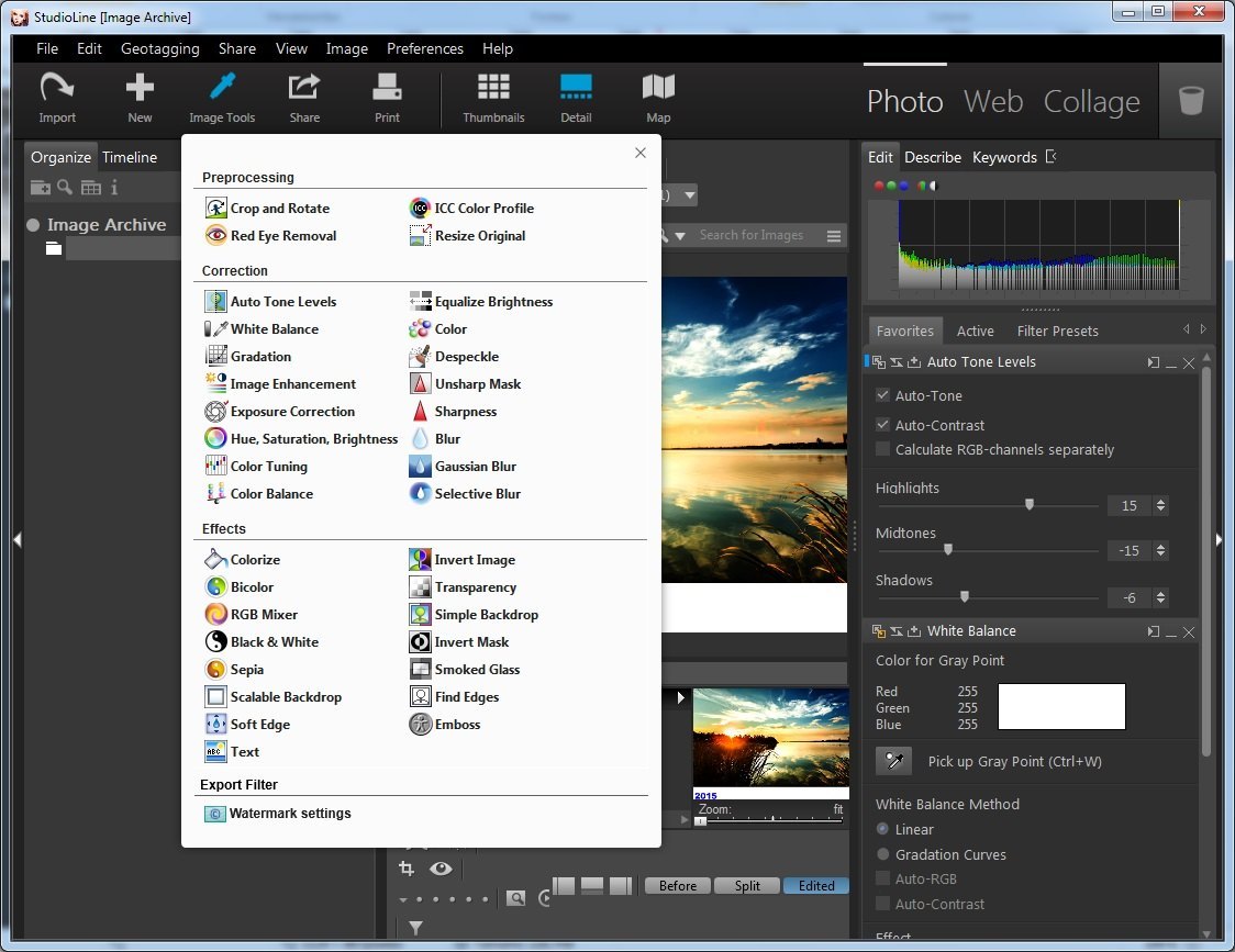 StudioLine Photo Basic / Pro 5.0.6 download