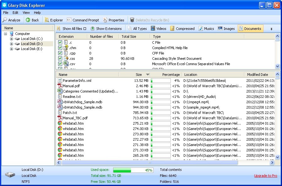 Glary Disk Cleaner 5.0.1.294 download the last version for windows