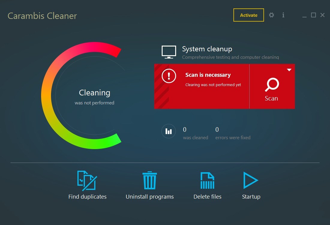 Carambis Cleaner for windows download free