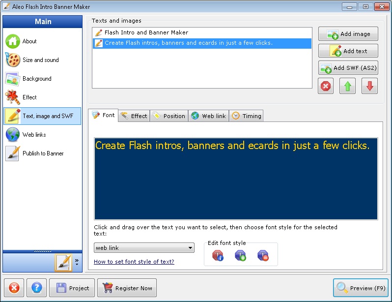 Boot flash creator. Flash banner maker. Aleo Flash Intro banner maker. Flash программа. Сделать флеш баннер.