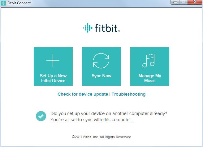download fitbit connect