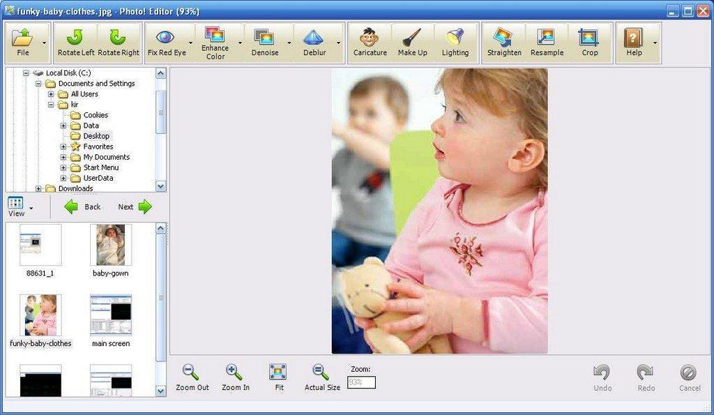using screenshot editor to alter photos