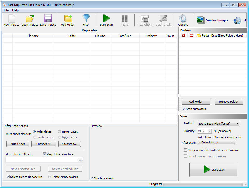 Duplicate File Finder Professional 2023.17 download the new version