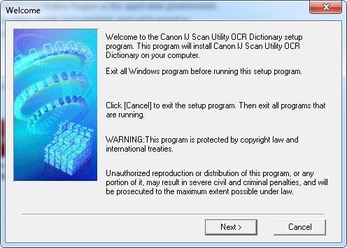 Canon Ij Scan Utility Ocr Dictionary Download For Free Getwinpcsoft