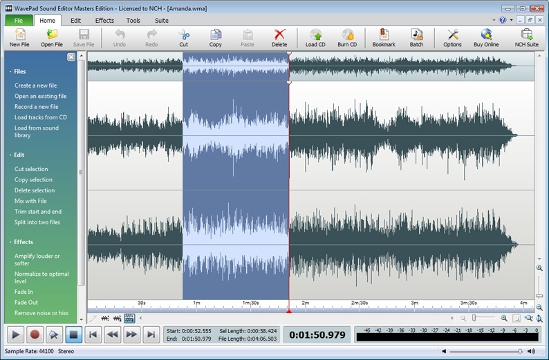 wavepad sound editor download for pc