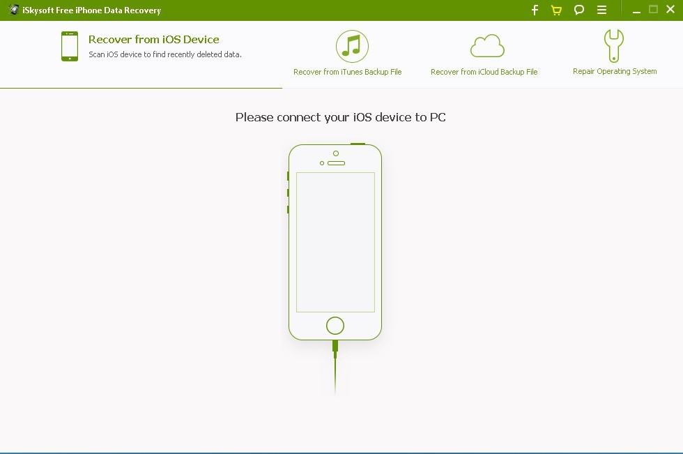 iskysoft iphone data recovery free