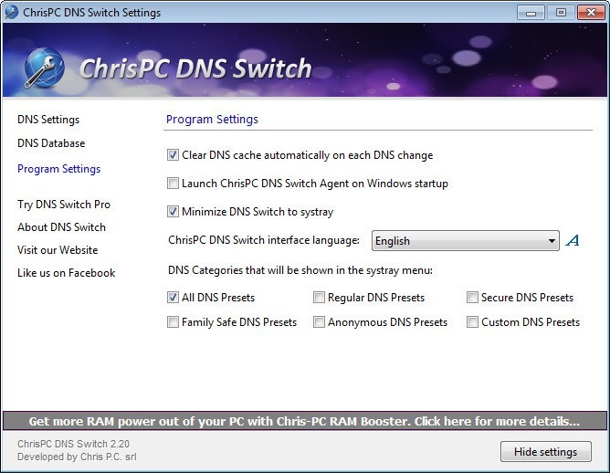 ChrisPC Free VPN Connection 4.07.06 for mac download