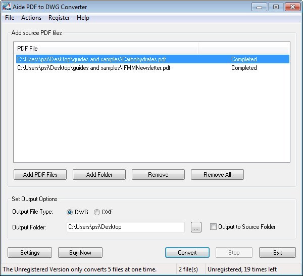 convert dwg to pdf freeware