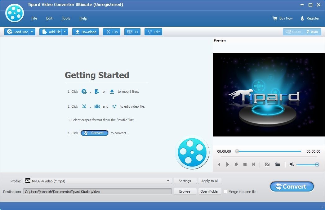 Tipard Video Converter Ultimate 10.3.38 download the new version