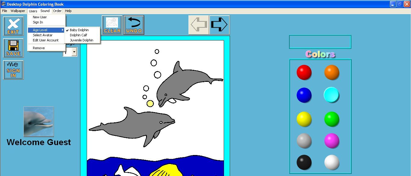 Download Desktop Dolphin Coloring Book latest version - Get best ...