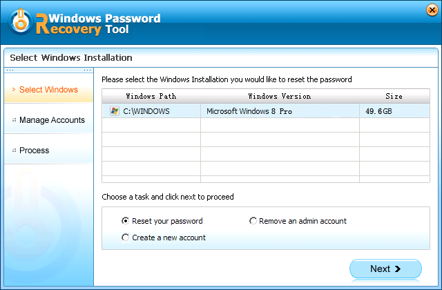 Windows Password Recovery Tool Standard Latest Version Get Best 9817