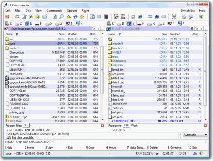 ef commander 11.61