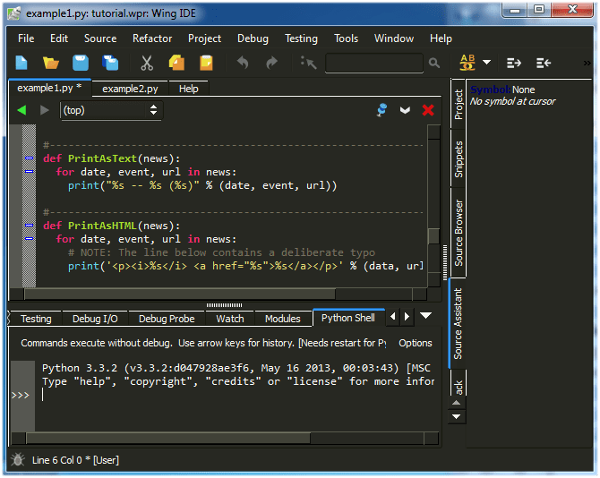 Ide for python