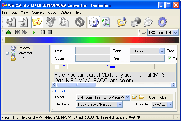 mp2 mp3 converter freeware