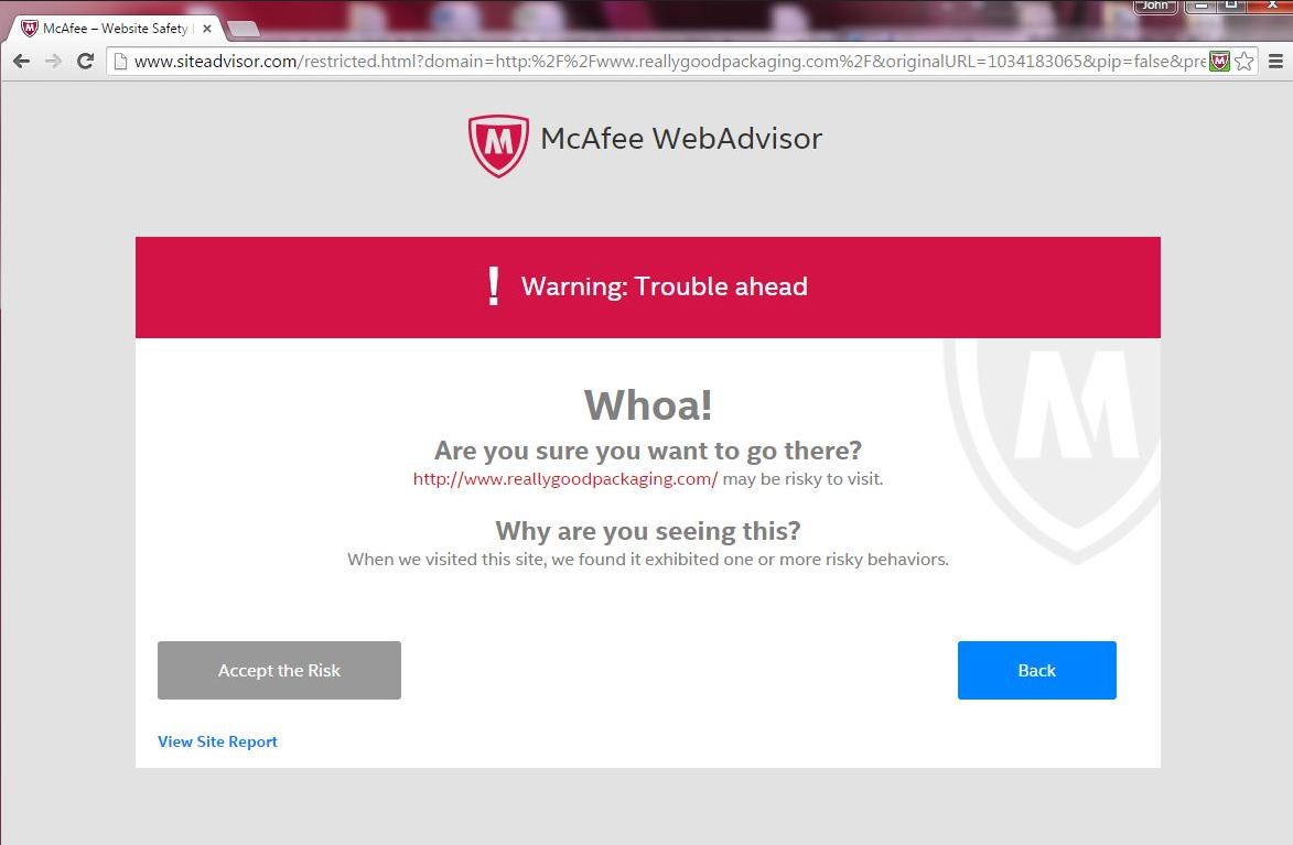 McAfee WebAdvisor download for free - GetWinPCSoft