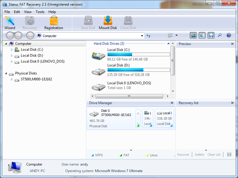 download Starus NTFS / FAT Recovery 4.8 free