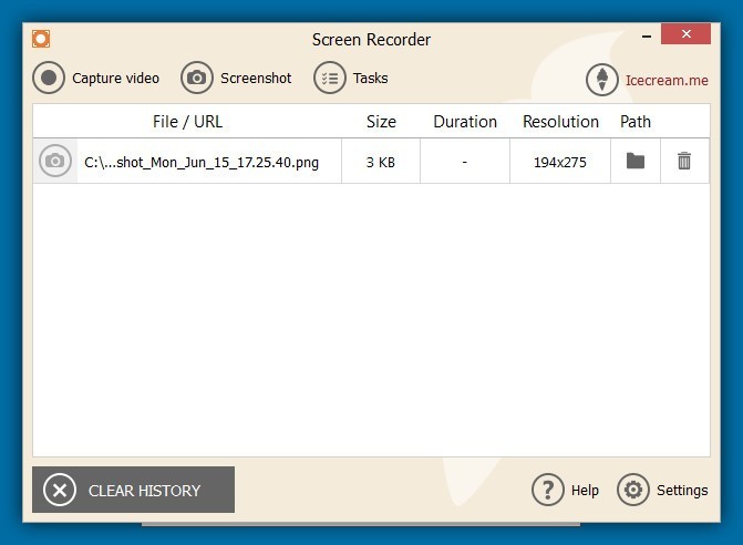 Icecream Screen Recorder 7.26 free instal