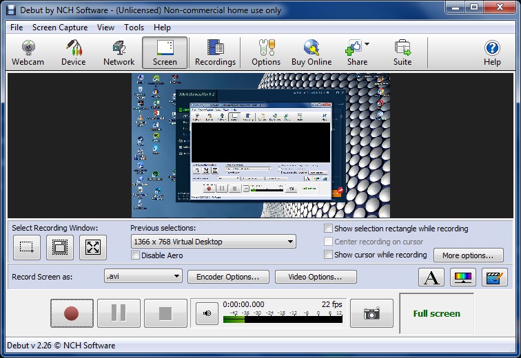 install debut video capture software