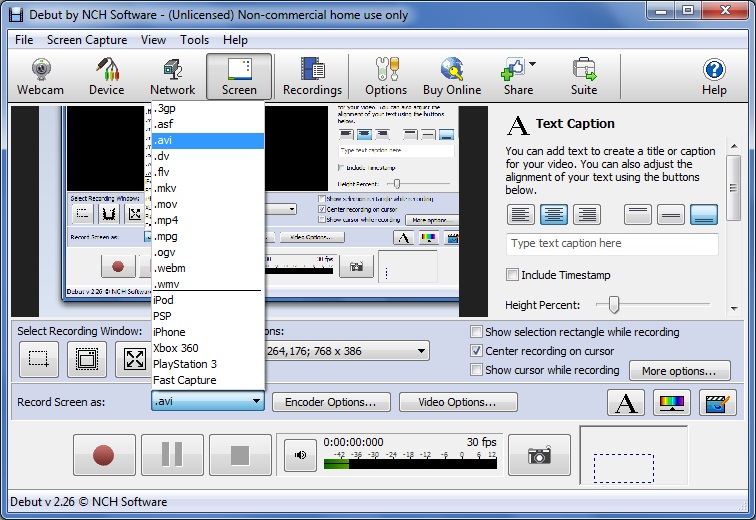 NCH Debut Video Capture Software Pro 9.36 download