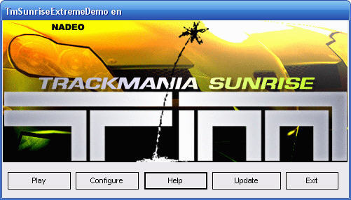 trackmania sunrise extreme key