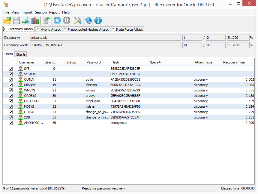 Oracle password expired как убрать