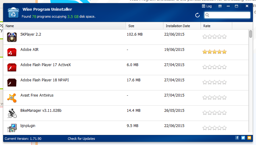 Wise program. Wise program Uninstaller. Wise Uninstaller.
