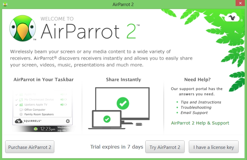 airparrot 2 serial number windows