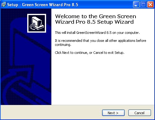 downloading Green Screen Wizard Professional 12.2