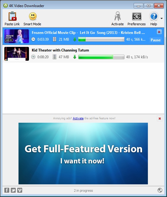 how to get 4k video downloader free