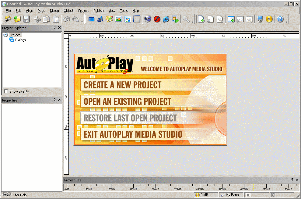 Autoplay Media Studio Templates