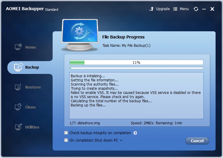 aomei backupper standard download free