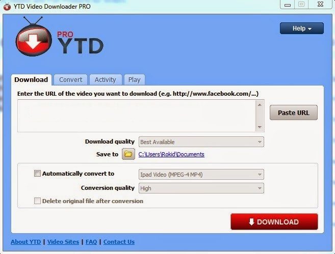 download and install ytd video downloader