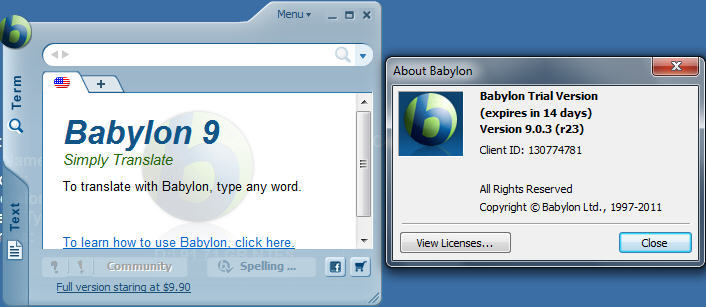 babylon offline dictionary buy