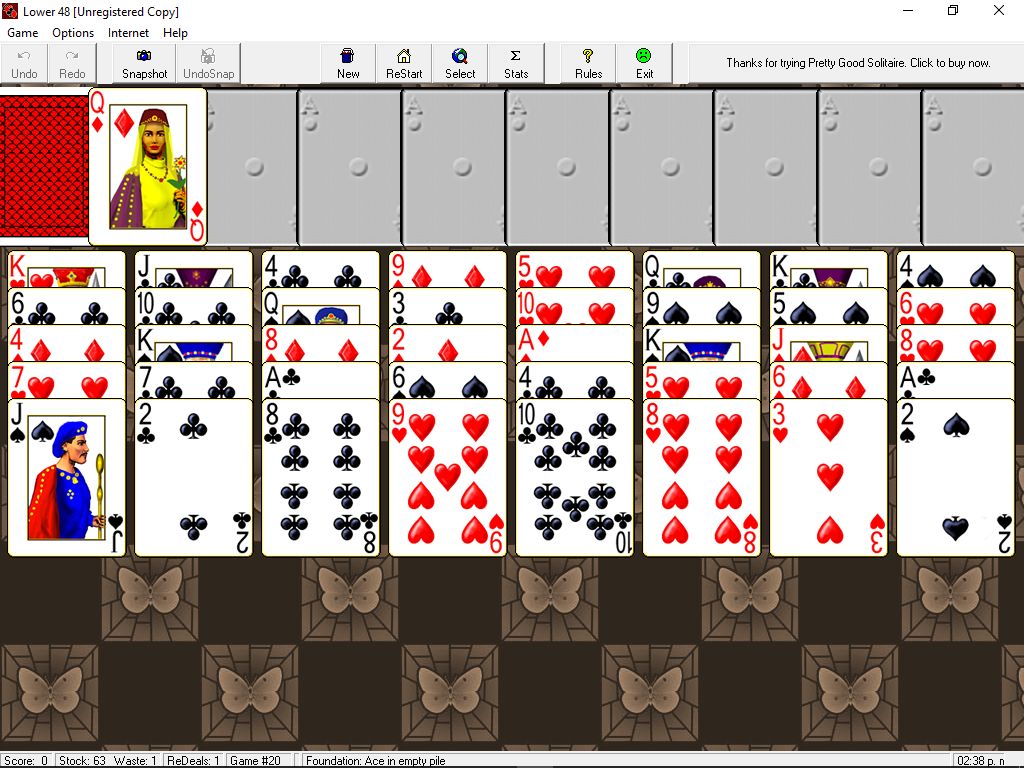 pretty good solitaire in linux