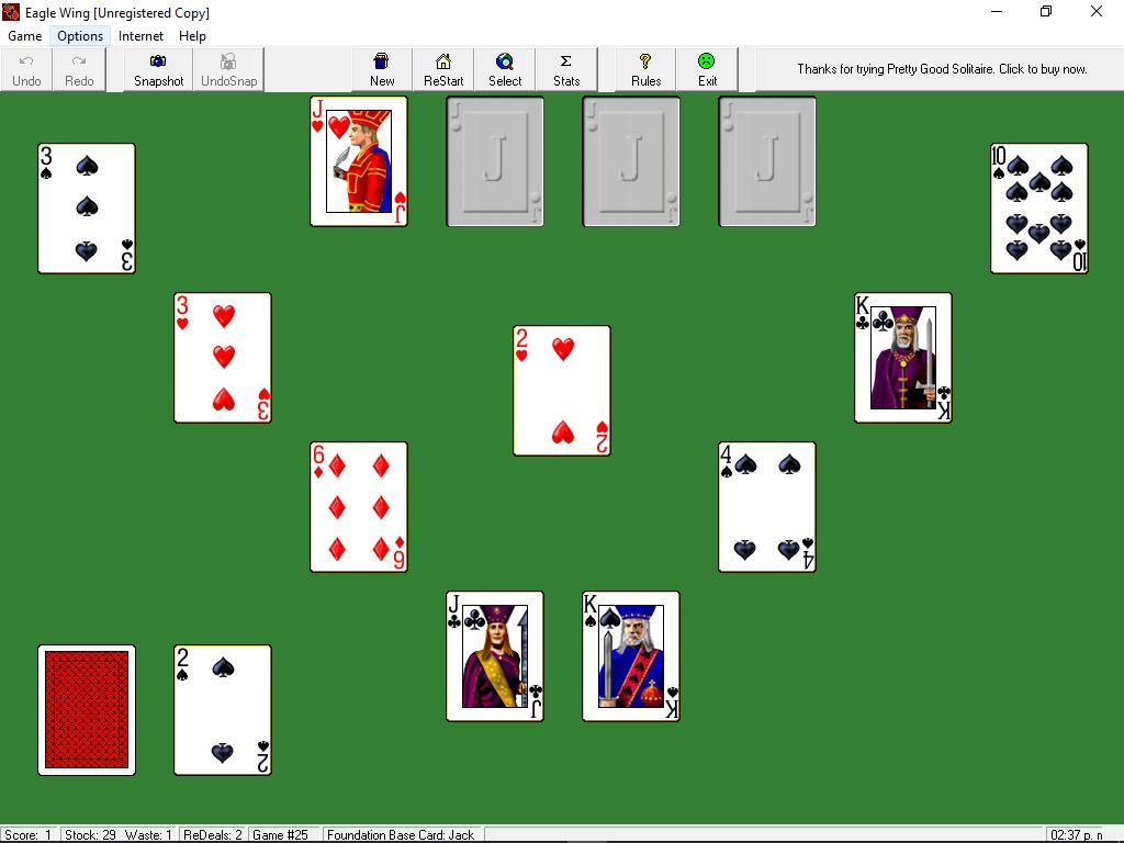 pretty good solitaire for windows 10
