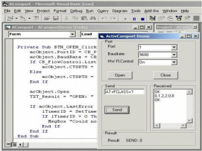 windows rs232 communication tool