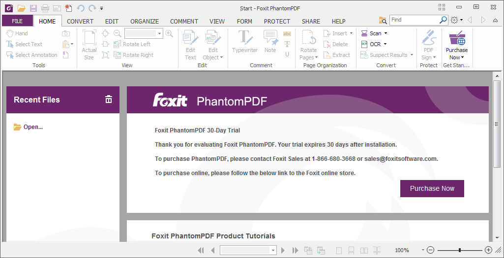 foxit phantom pdf standard