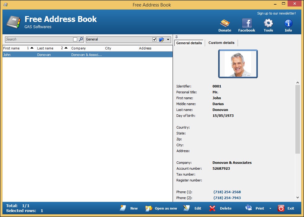 address book software for windows 7 free download