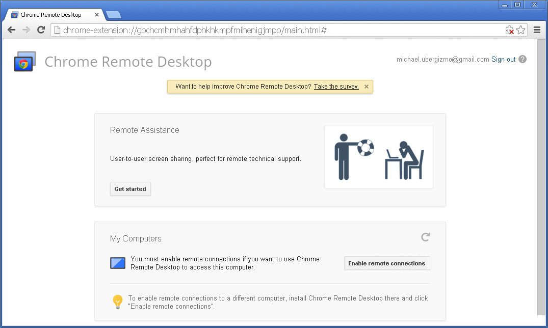 chrome remote desktop software download