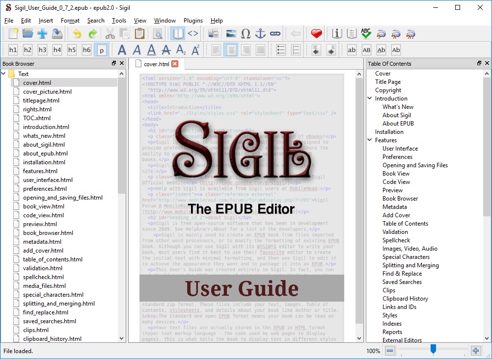 download the new Sigil 2.0.1