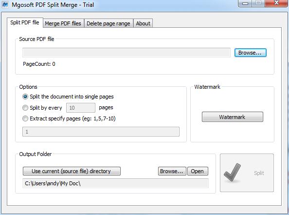 free pdf merge extract software