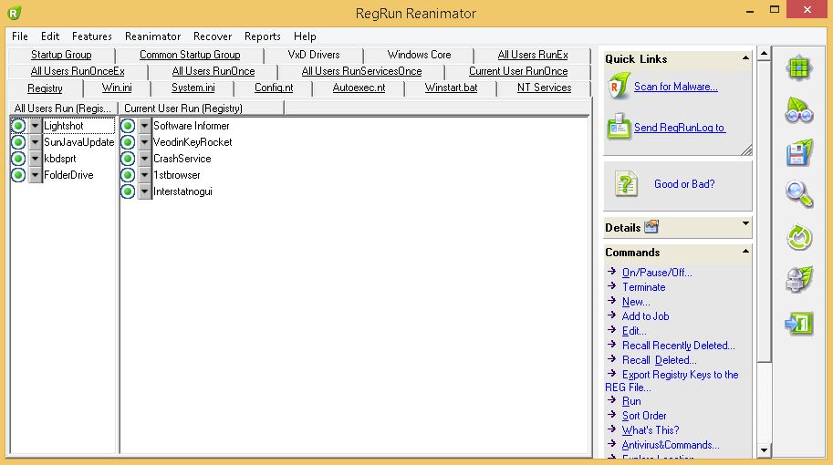RegRun Reanimator 15.40.2023.1025 free instals