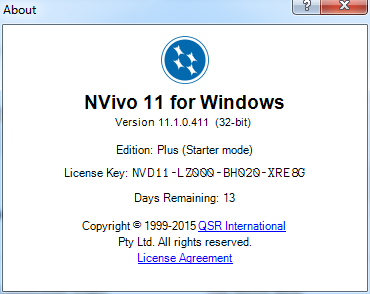 nvivo license key code