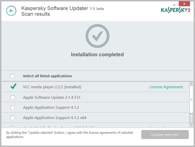 Что такое kaspersky software updater