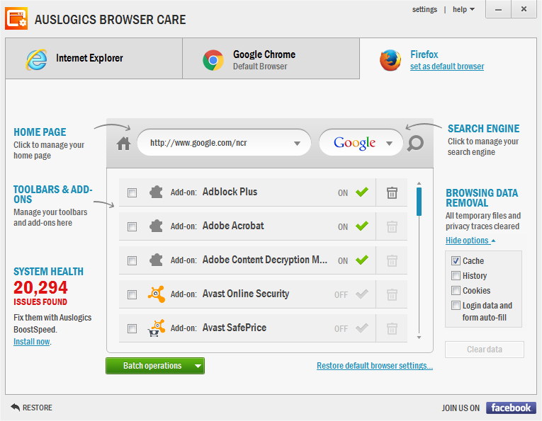 auslogics browser care reviews