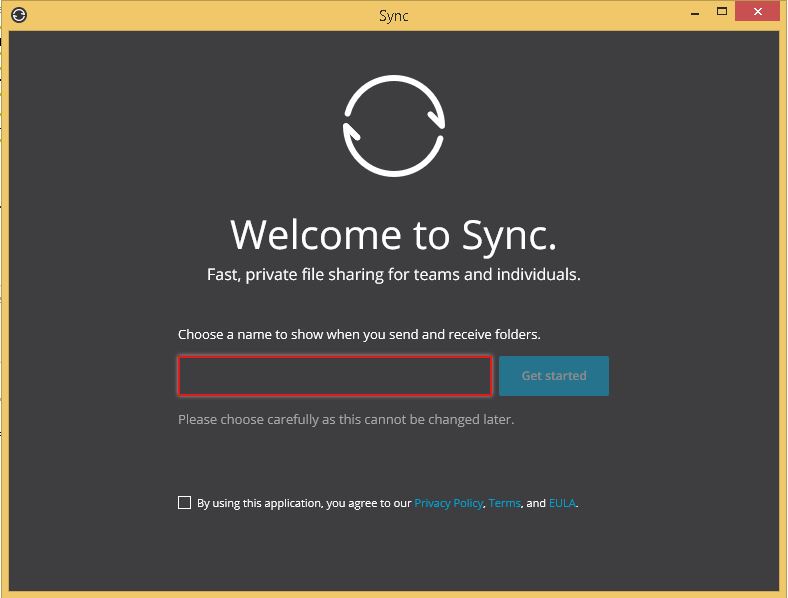 bittorrent sync windows 10 username