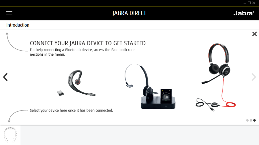 Jabra direct app