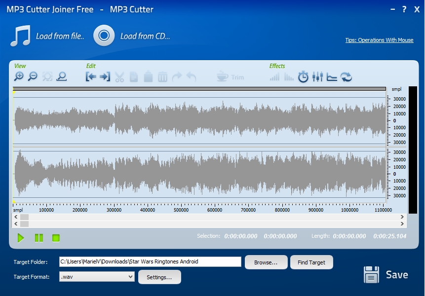 free mp3 cutter joiner